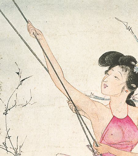 马龙县-胡也佛的仕女画和最知名的金瓶梅秘戏图